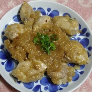 鶏もも、和風玉ねぎソース